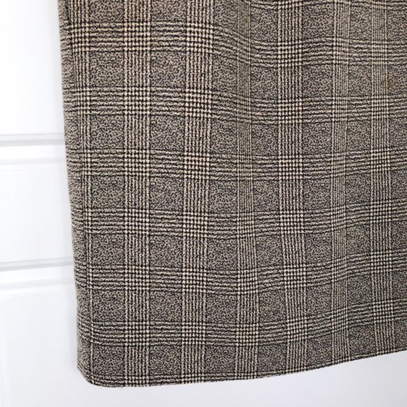 ***SOLD*** Lori Ann Montreal Vintage Plaid Pencil Midi Skirt - Picture 2 of 6